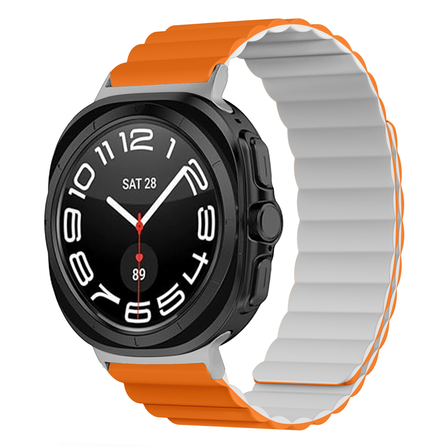 Invix Galaxy Watch Silicone Magnetic Band-Green/Yellow