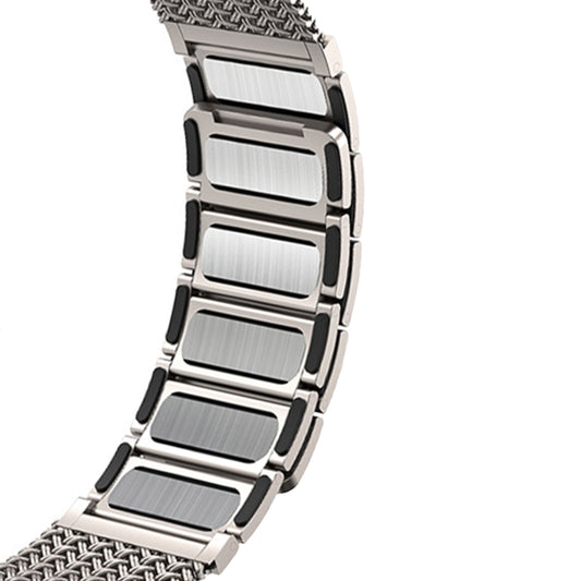 Hasir Apple Watch Magnetic steel Band – Titanium