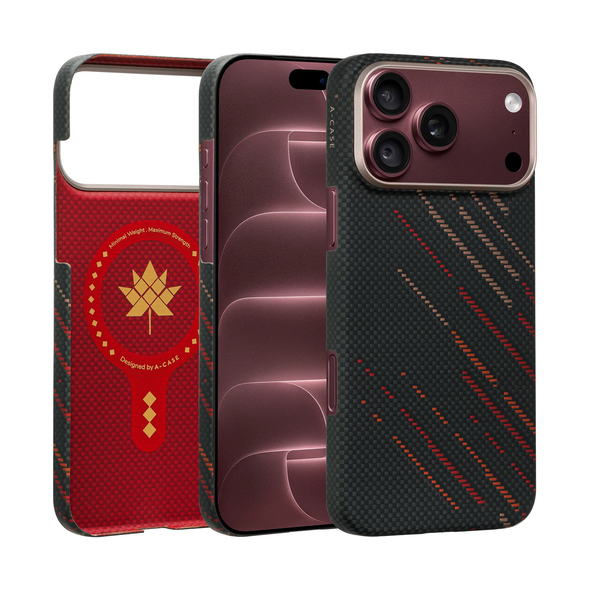 A-Case Aramid Fiber Case For iPhone 18 Pro Max - Autumn A-Case it's my case