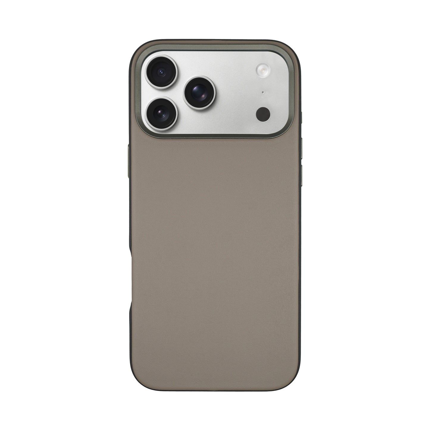 Kilyos Vegan Leather Case For iPhone 17 Pro Max - Gray
