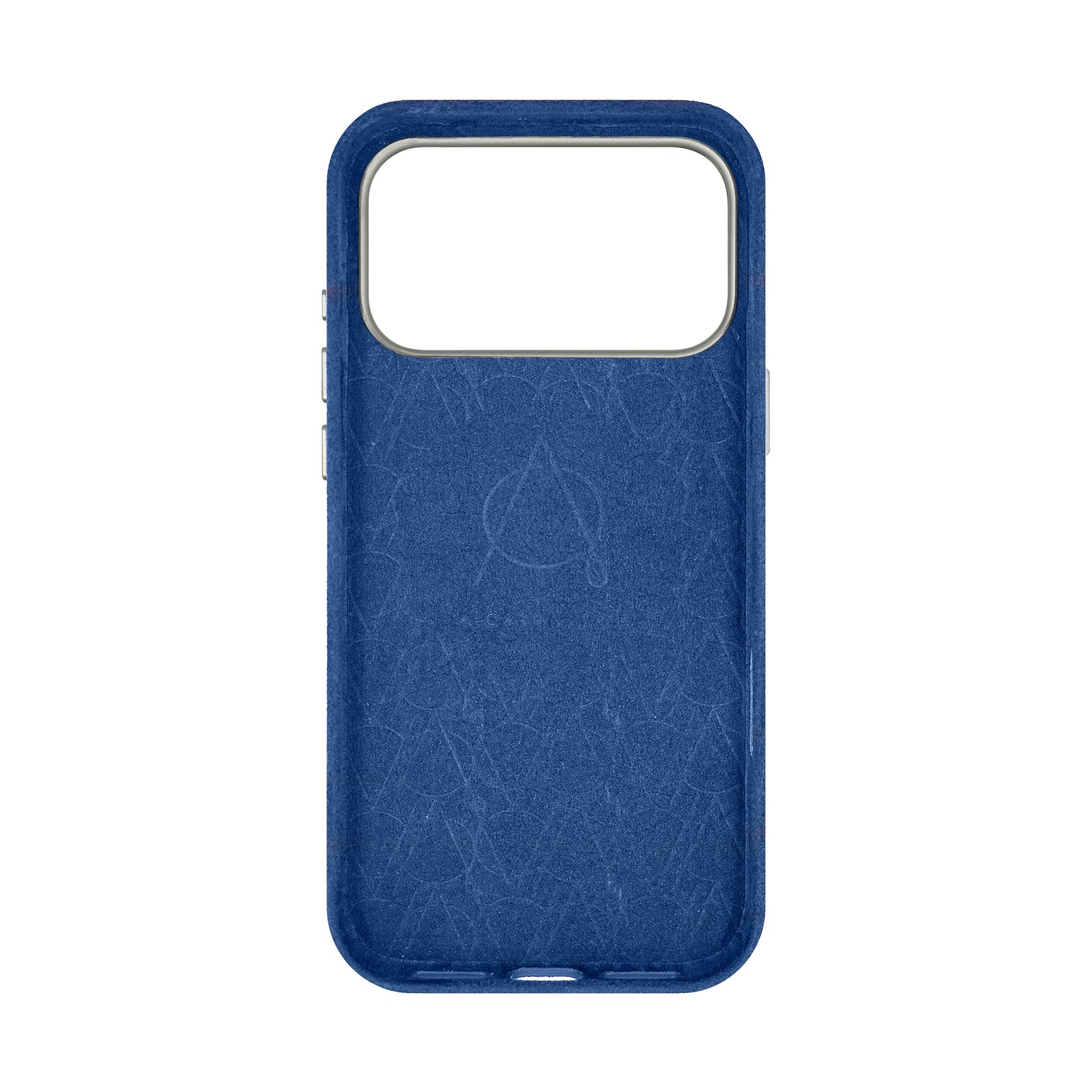Kadife Alcantara Leather Case For iPhone 17 Pro Max-Blue