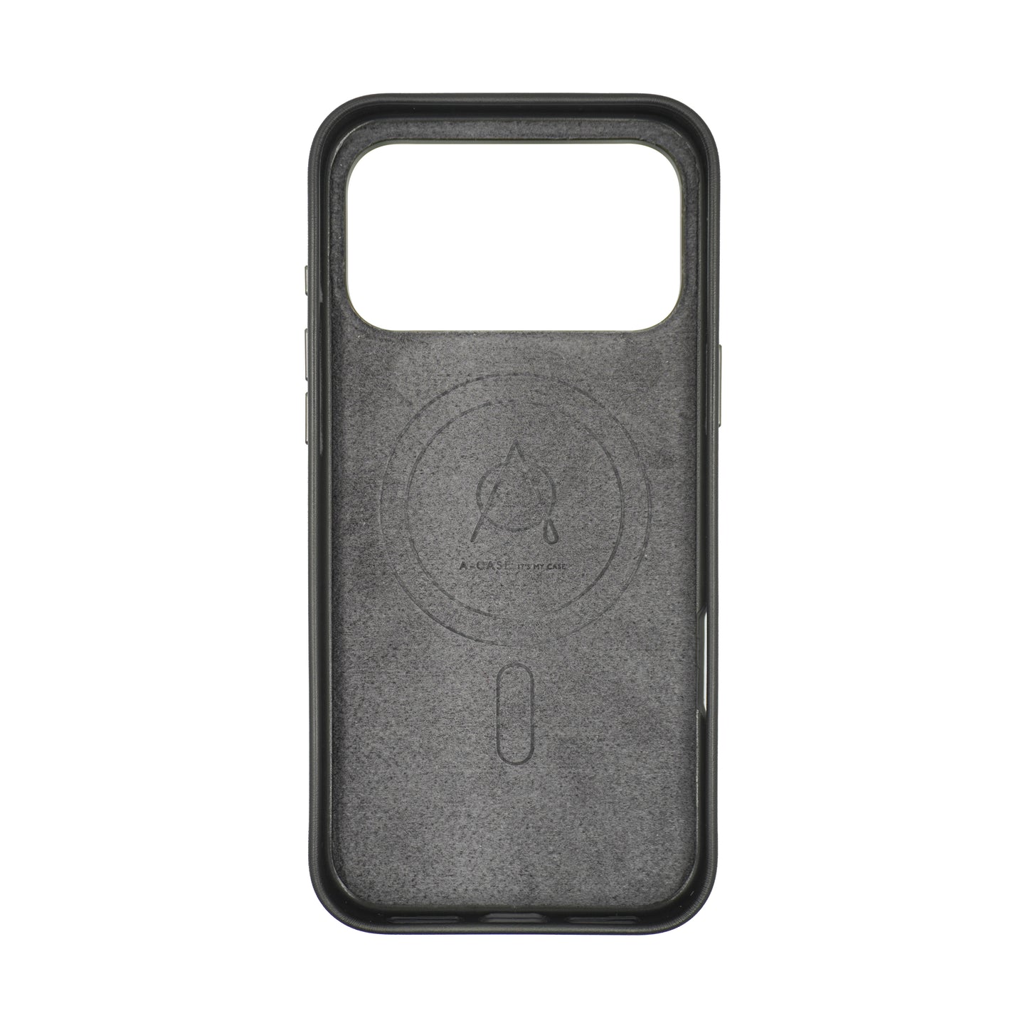 Kilyos Vegan Leather Case For iPhone 17 Pro Max - Black