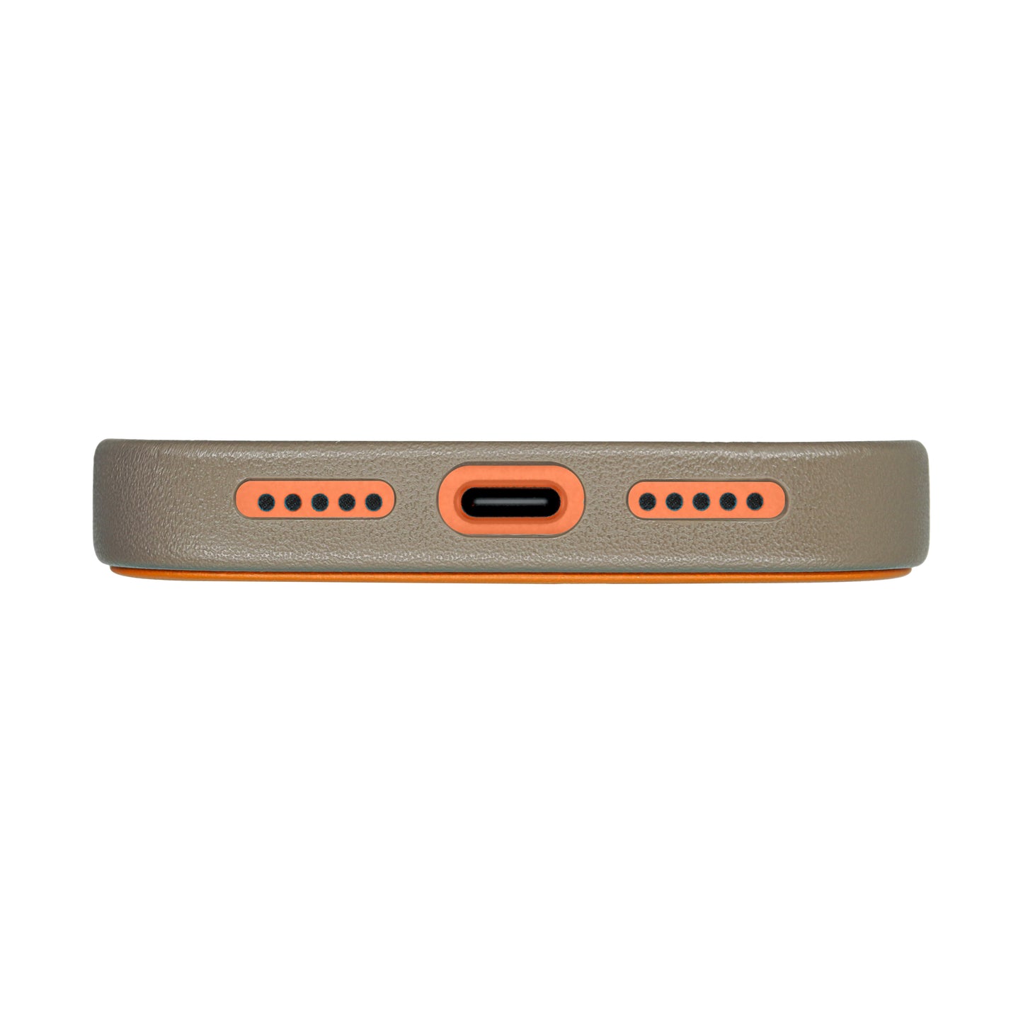 Kilyos Vegan Leather Case For iPhone 17 Pro - Orange