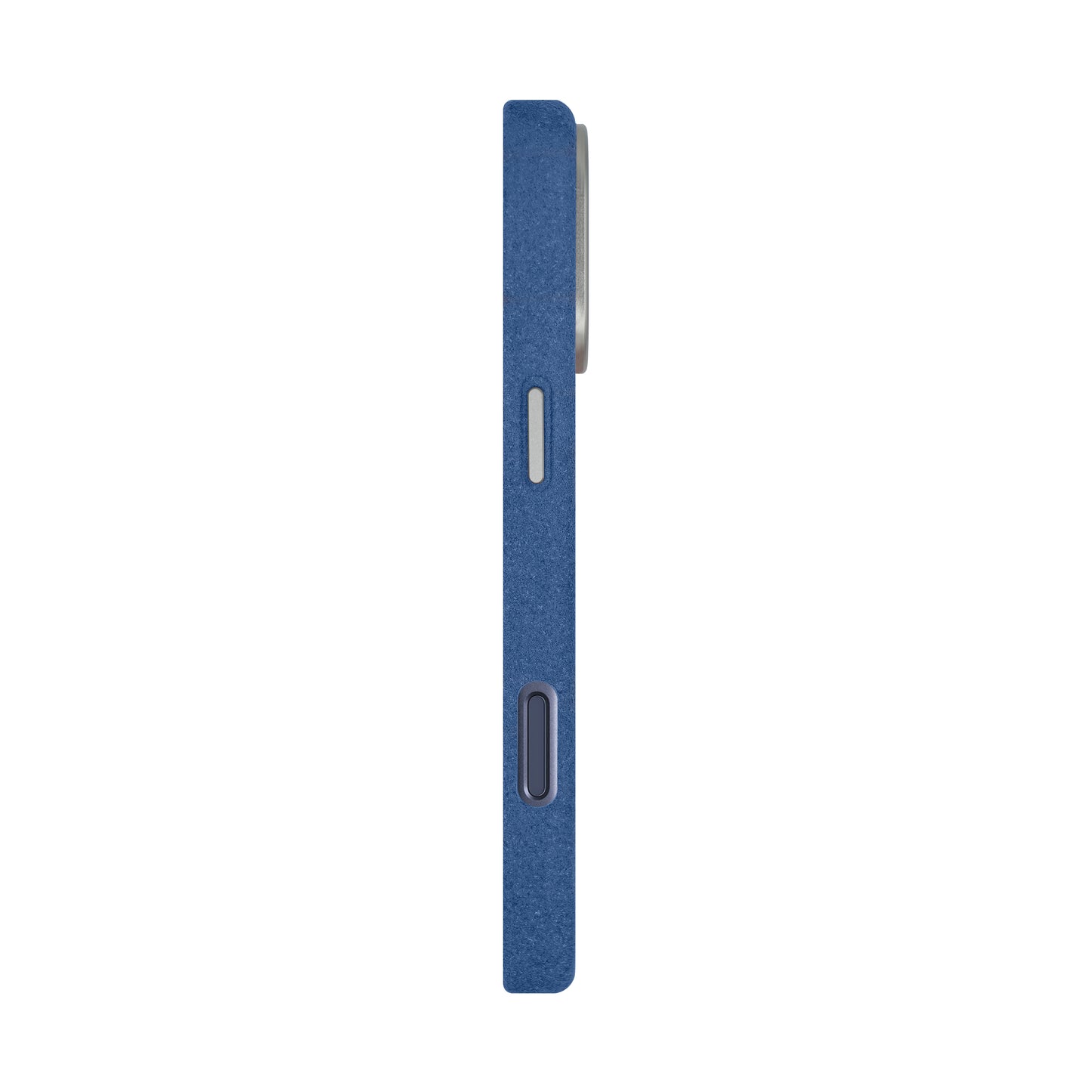 Kadife Alcantara Leather Case For iPhone 17 Pro Max-Blue