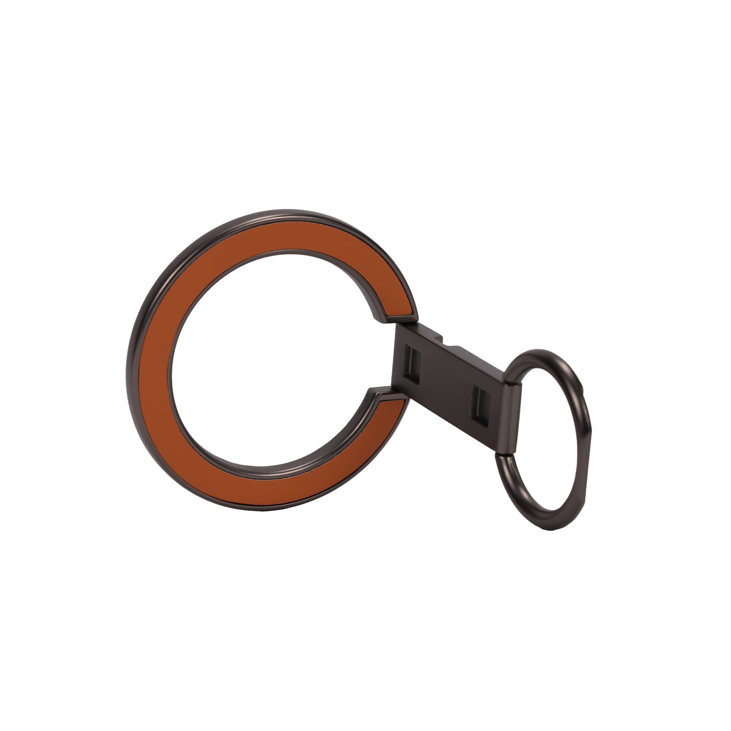 Kilyos Magnetic Phone Ring Stand Vegan Leather - Orange