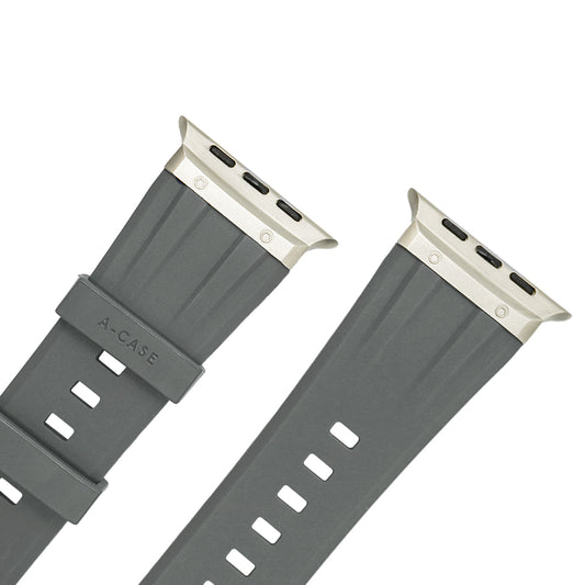 Sarzep Silicone Apple Watch Strap - Gray