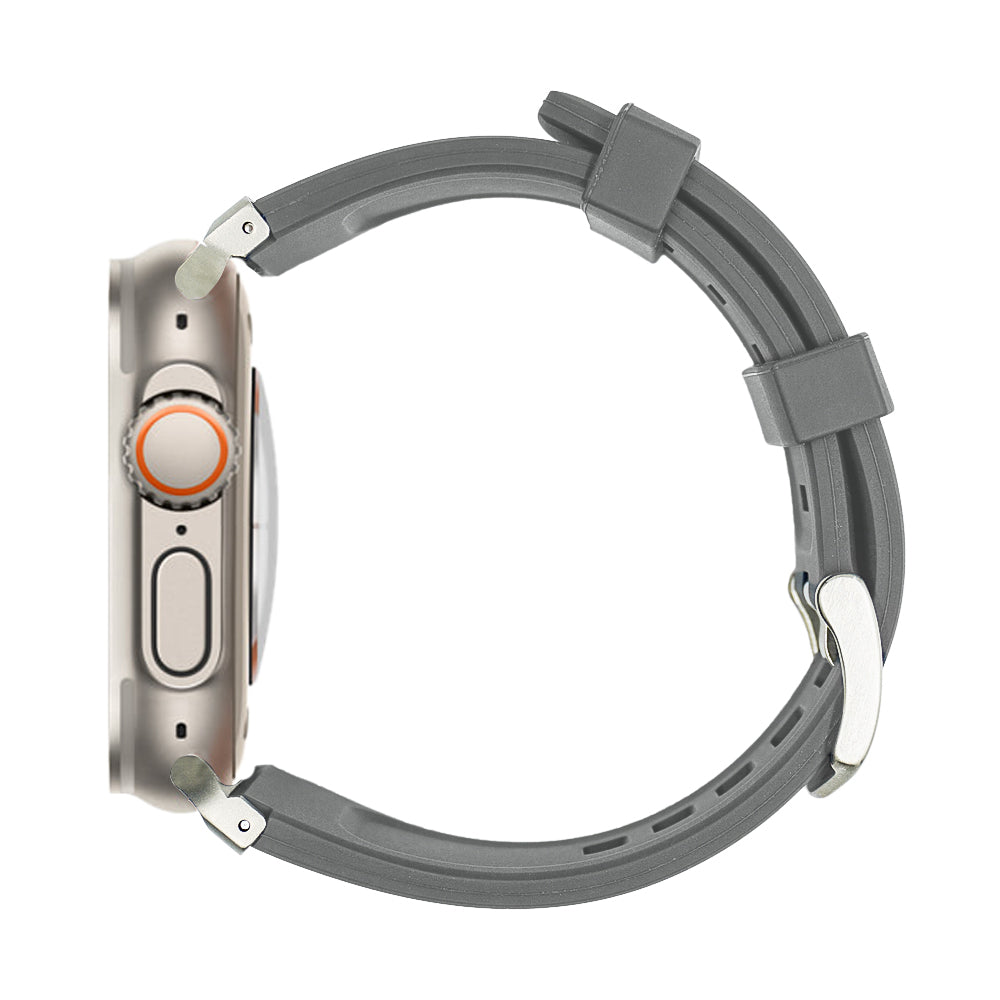 Sarzep Silicone Apple Watch Strap - Gray