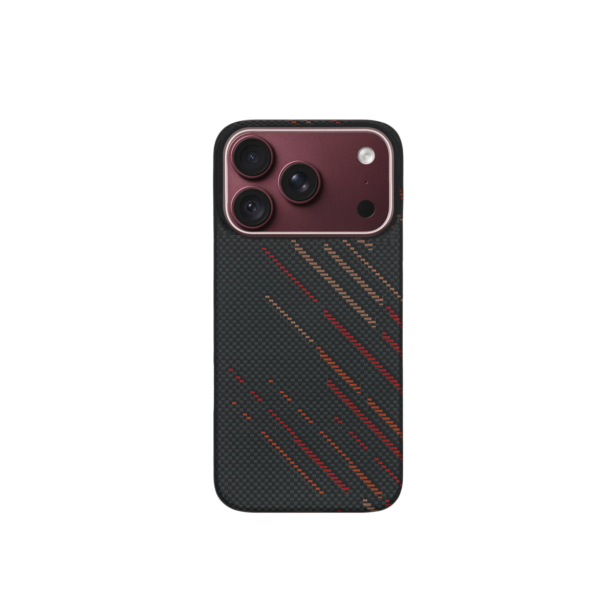 Autumn aramid fiber case on iPhone 18 Pro Max