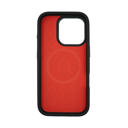 Javan Leather Case For iPhone16 Series – Red