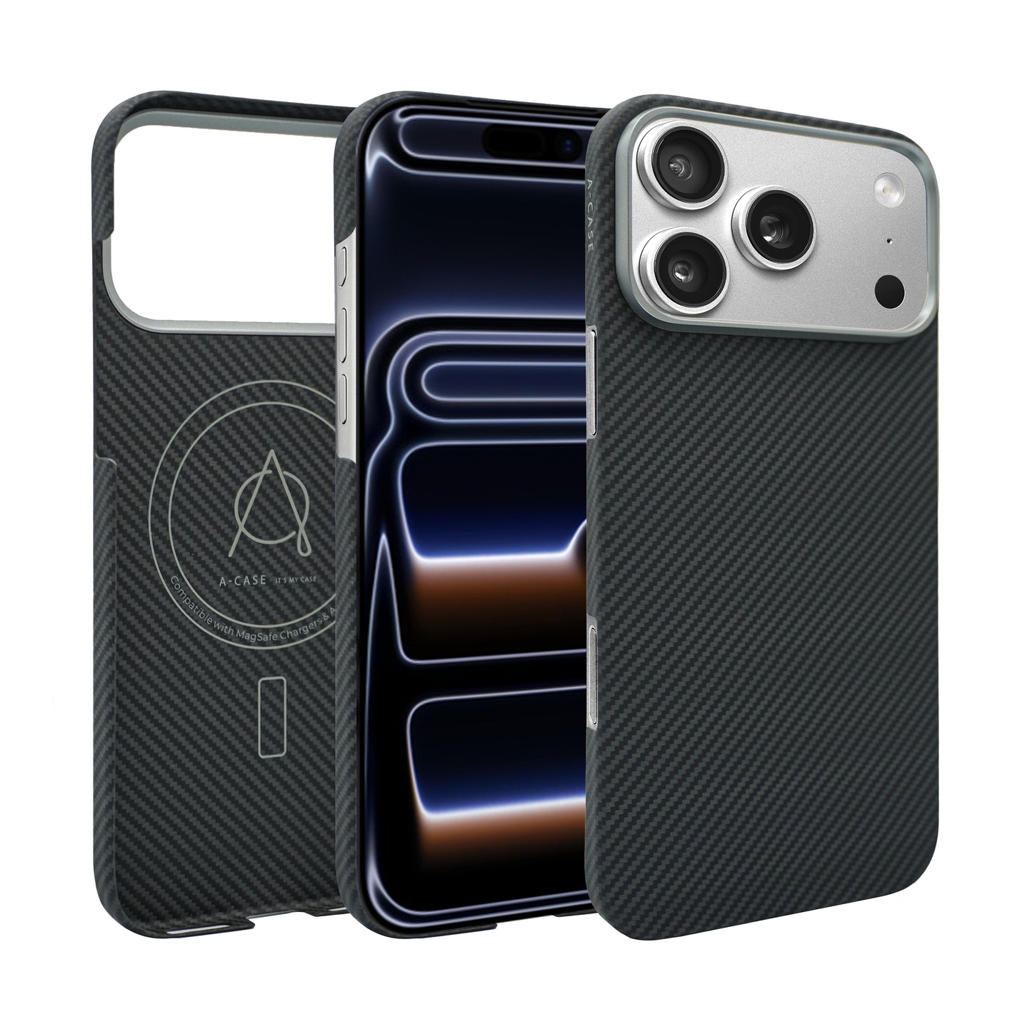 Kavar Aramid Fiber Case For iPhone 17 Series - Black