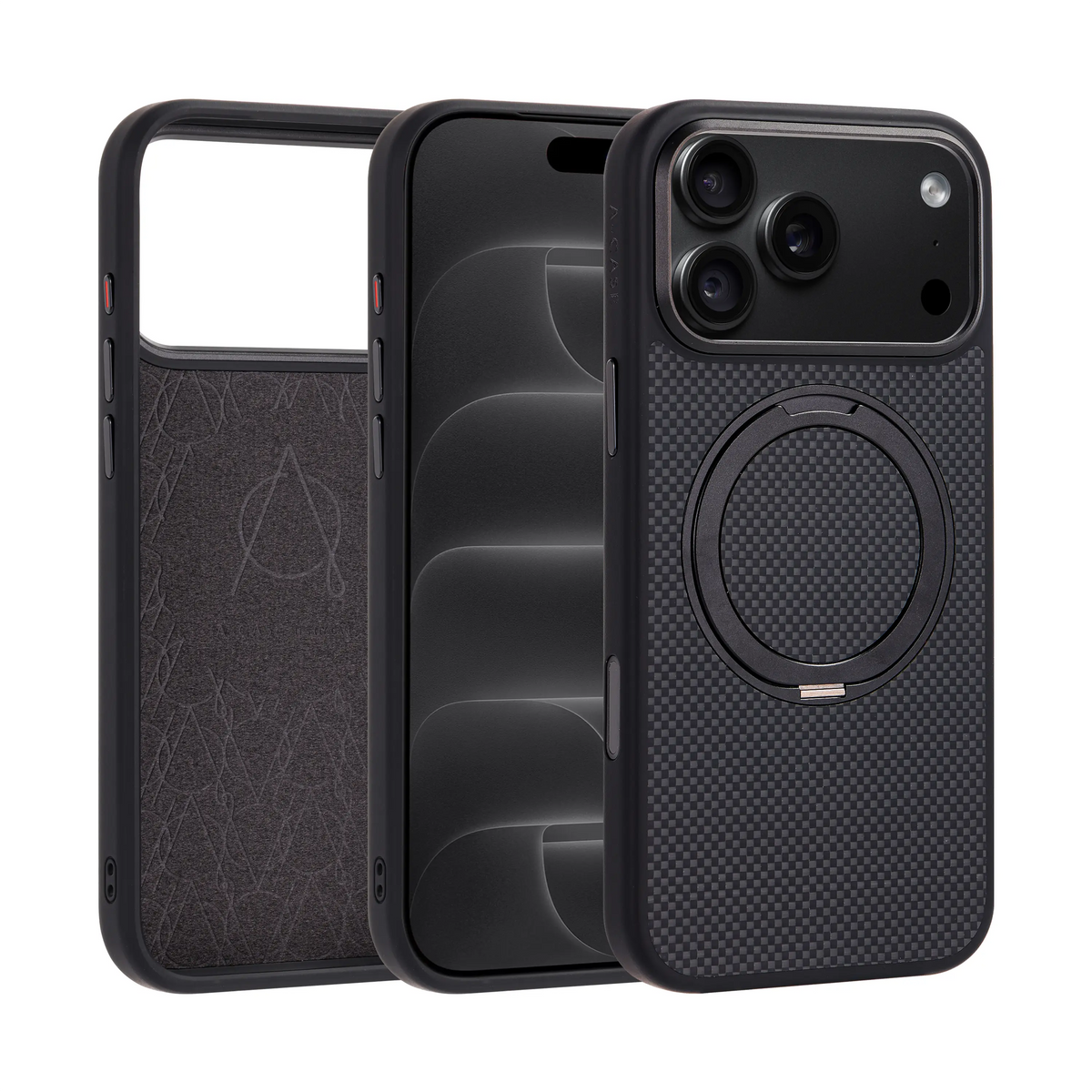 Desen Aramid Fiber Phone Case With Stand For iPhone 18 Pro Max A-Case it's my case