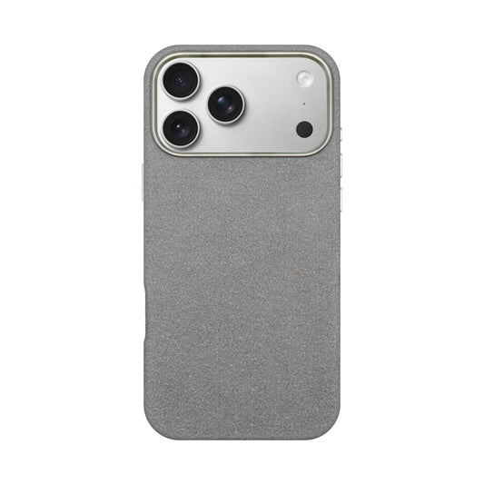 Kadife Alcantara Leather Case For iPhone 17 Pro Max-Gray