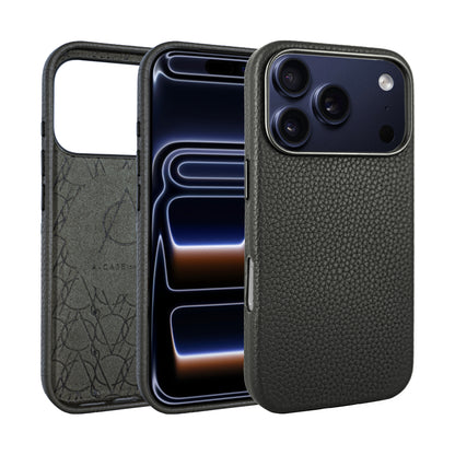 Amur Genuine Leather Case for iPhone 17 Series - Brown