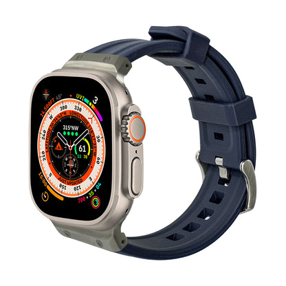 Sarzep Silicone Apple Watch Strap - Black