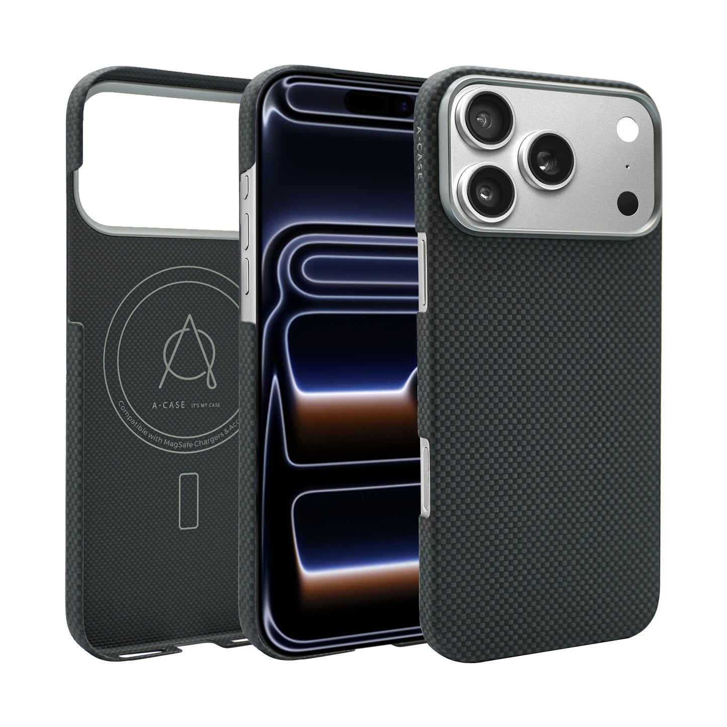Desen Aramid Fiber Case For iPhone 17 Series - Gold