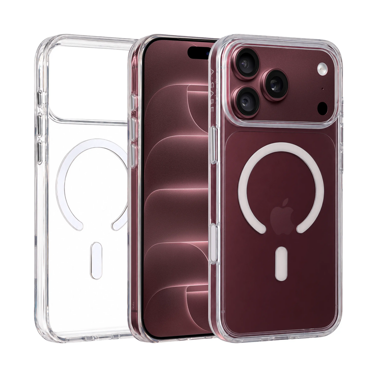 Aras Transparent Clear Case For iPhone 18 Pro Max A-Case it's my case
