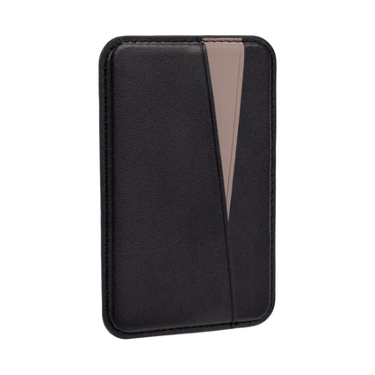 Kilyos Vegan Leather Premium Magsafe Card Holder - Black/Titanium