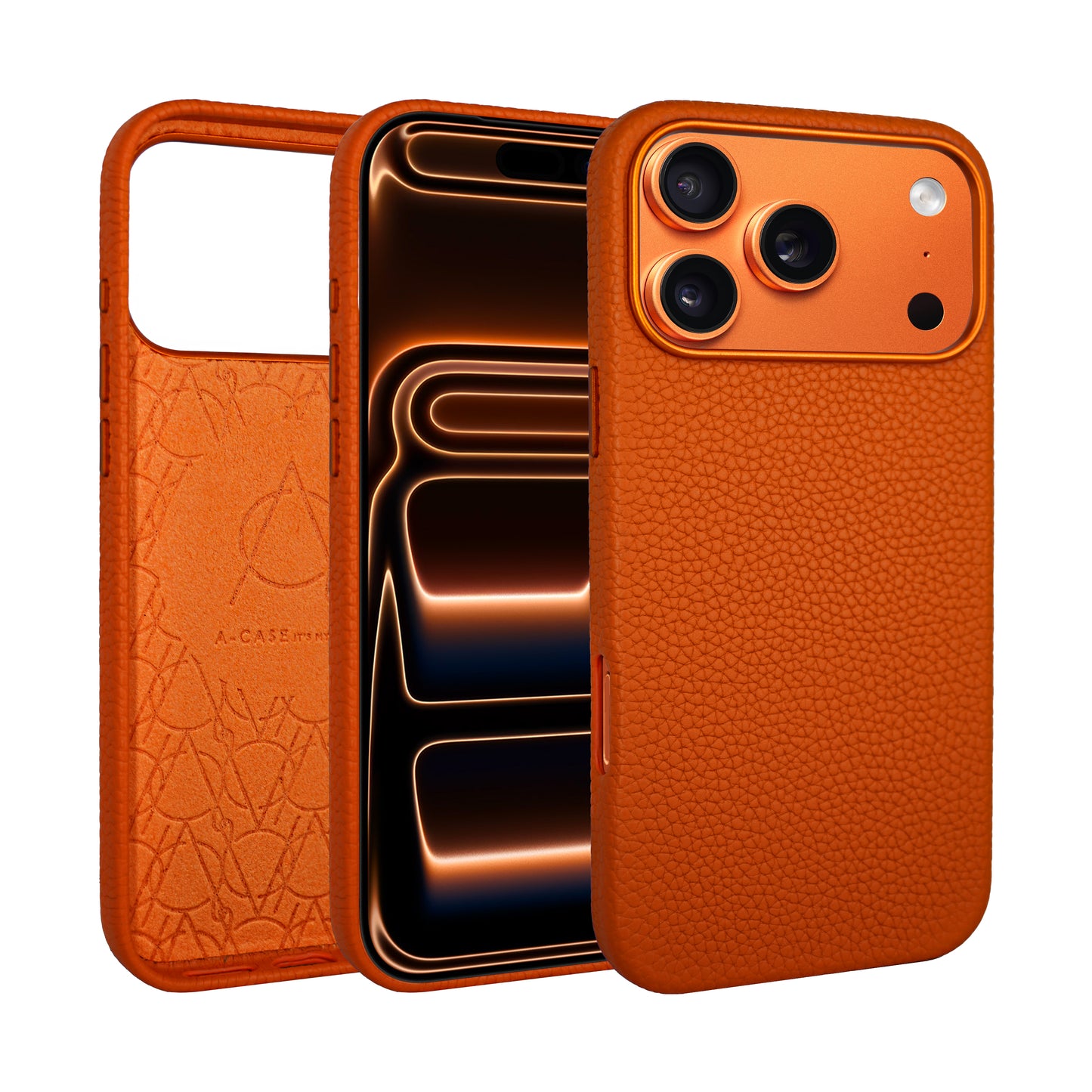 Amur Genuine Leather Case for iPhone 17 Series - Brown