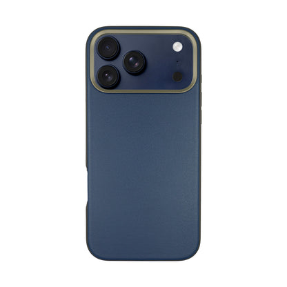 Kilyos Vegan Leather Case For iPhone 17 Pro Max - Blue