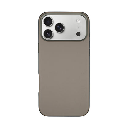 Kilyos Vegan Leather Case For iPhone 17 Pro Max - Gray