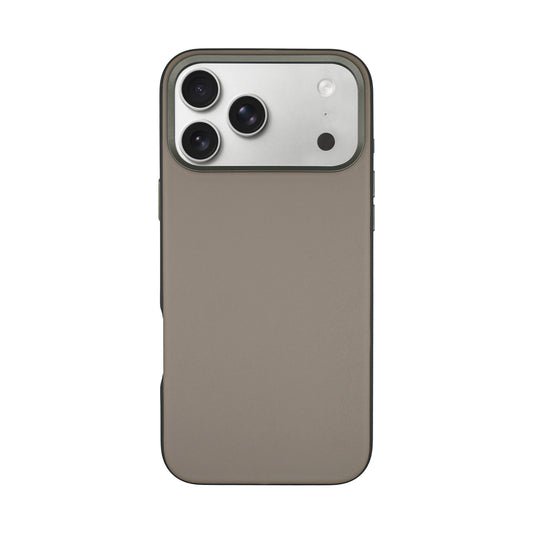 Kilyos Vegan Leather Case For iPhone 17 Pro Max - Gray