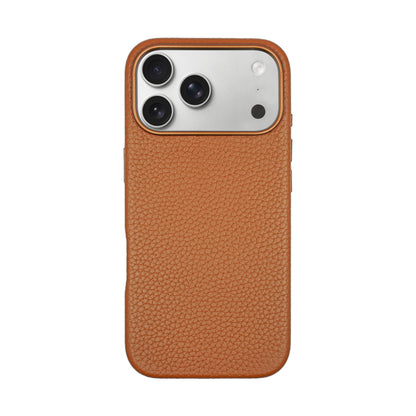 Amur Genuine Leather Case for iPhone 17 Series - Brown