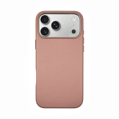 Amur Genuine Leather Case for iPhone 17 Series - Pink