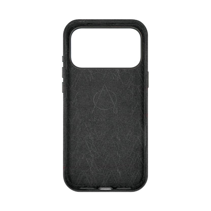 Kadife Alcantara Leather Case For iPhone 17 Pro Max-Black