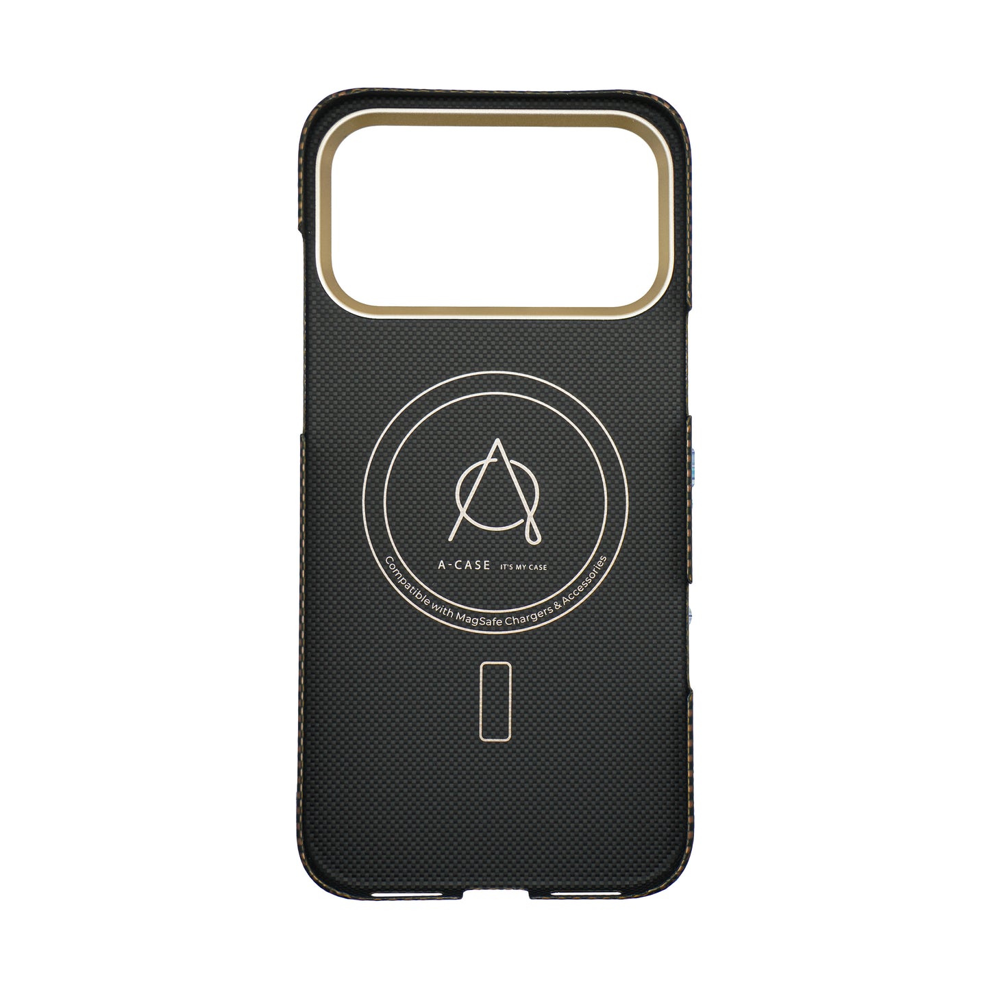 Desen Aramid Fiber Case For iPhone 17 Series - Gold