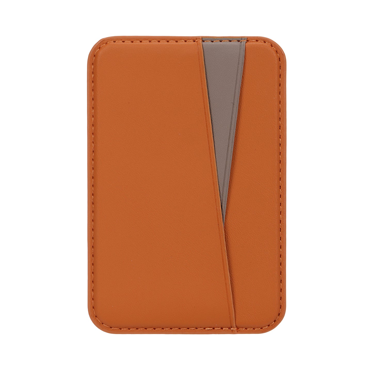 Kilyos Vegan Leather Premium Magsafe Card Holder - Black/Titanium
