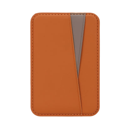 Kilyos Vegan Leather Premium Magsafe Card Holder - Black/Titanium