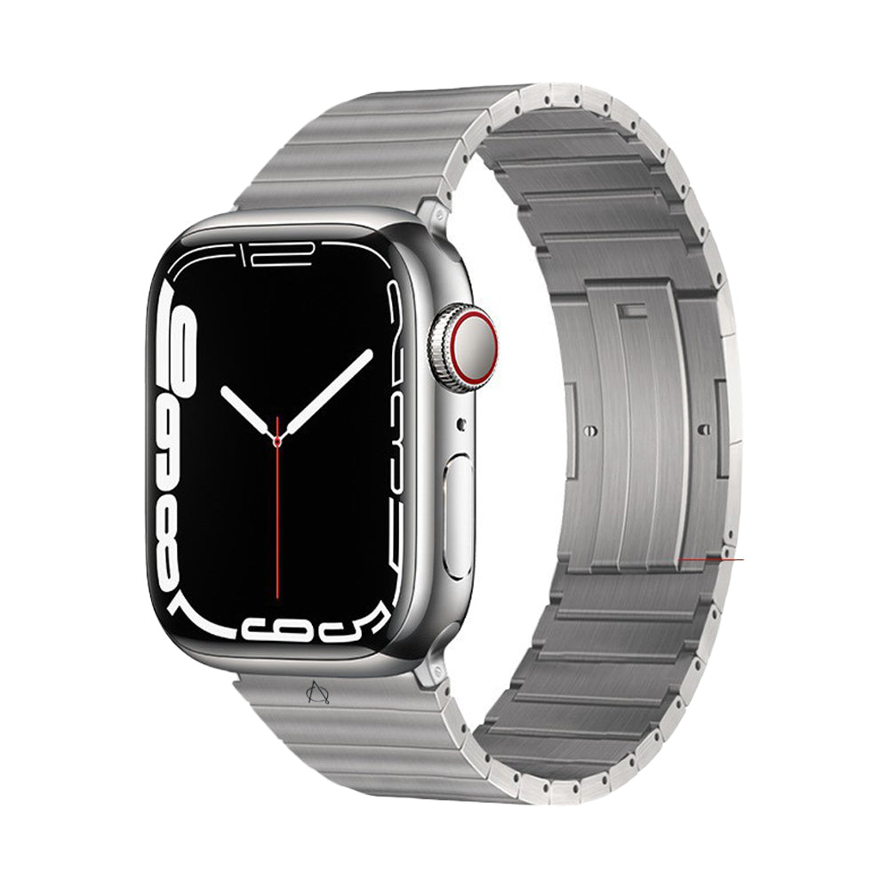 Fethiye Apple Watch Steel Band- Titanium