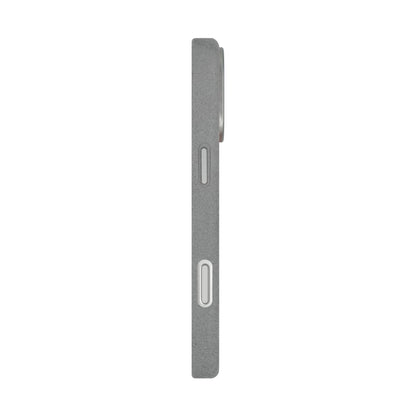 Kadife Alcantara Leather Case For iPhone 17 Pro Max-Gray