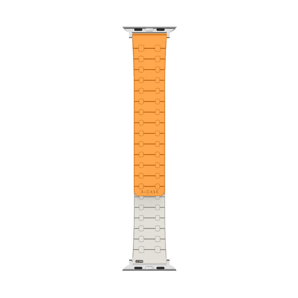 Perge Apple Watch Silicone Magnetic Band-Orange A-Case it's my case