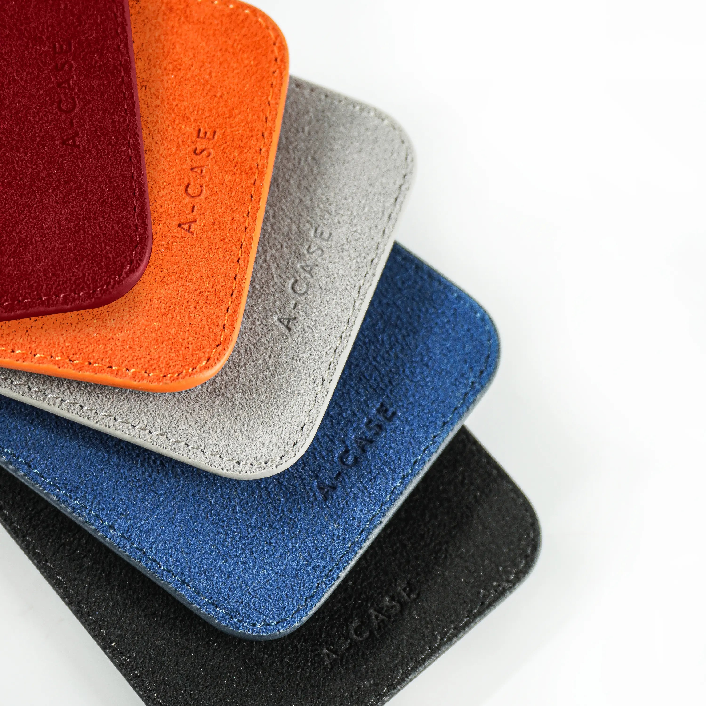 Kadife Alcantara Leather Premium Magnetic Card Holder