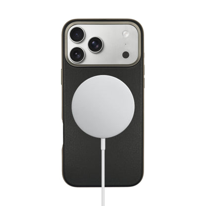 Kilyos Vegan Leather Case For iPhone 17 Pro Max - Black