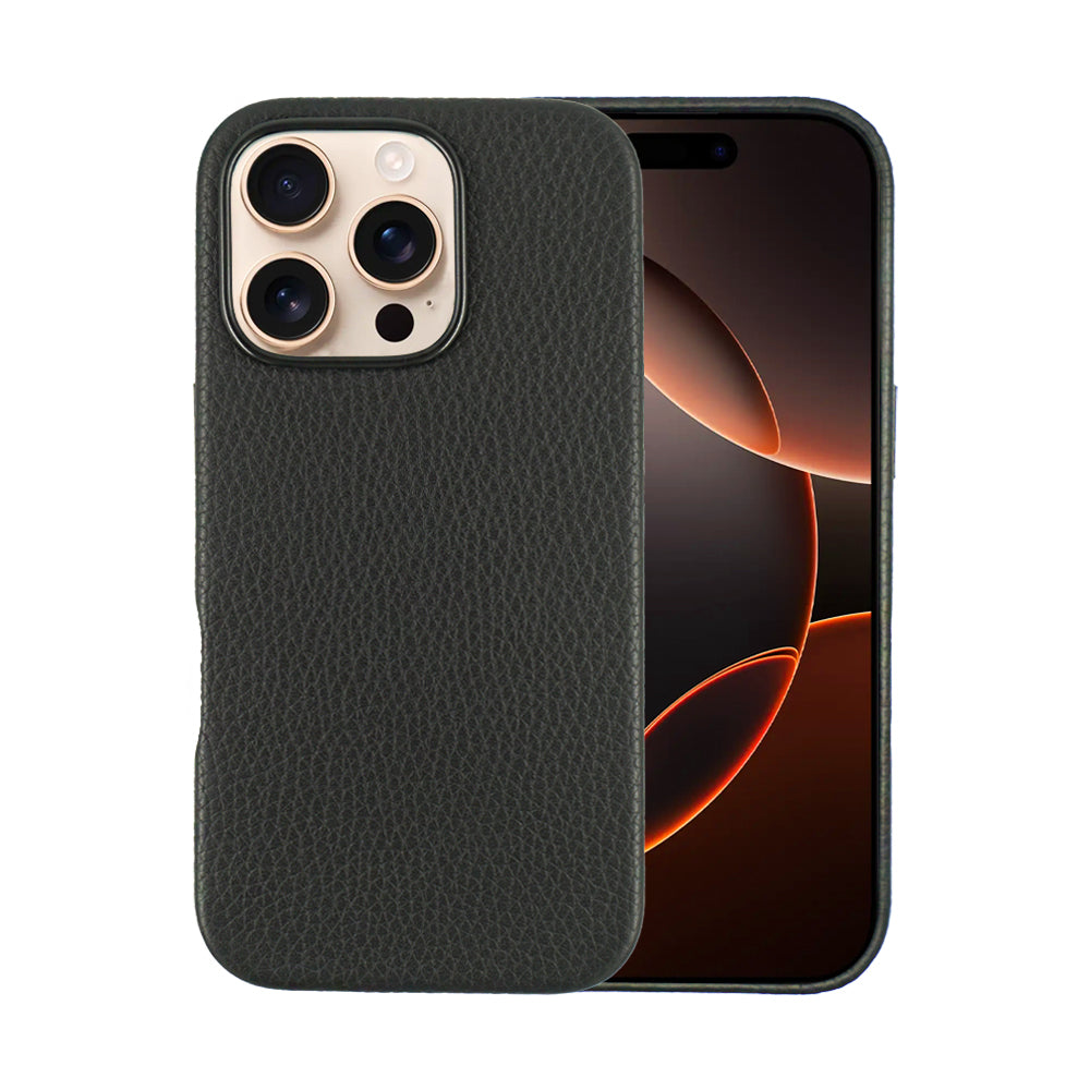 Amur Leather Case For iPhone 16 Series – Yellow