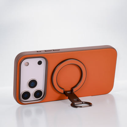 Kilyos Vegan Leather Phone Case With Holder 2 in 1 - Orange