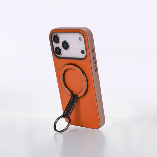 Kilyos Vegan Leather Phone Case With Holder 2 in 1 - Orange