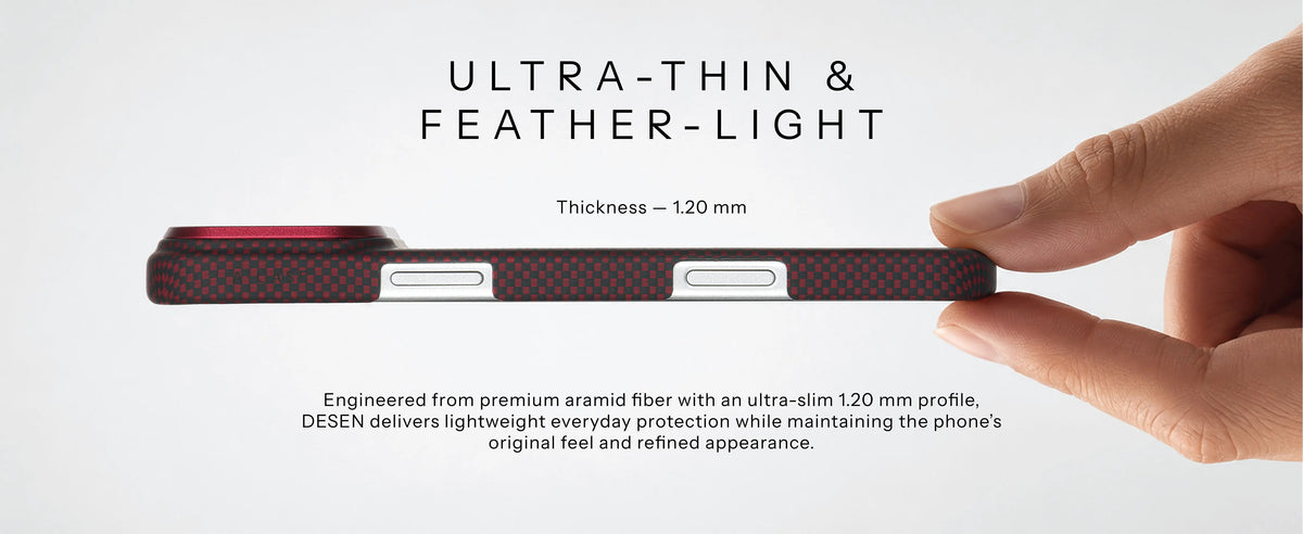 Ultra-thin Desen aramid case, 1.20 mm