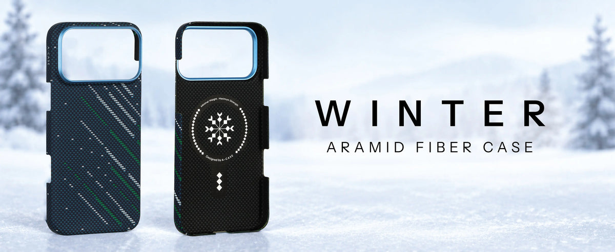 Winter aramid fiber case for iPhone 18 Pro and iPhone 18 Pro Max