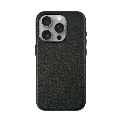 Amur Leather Case For iPhone 15 Series - Black