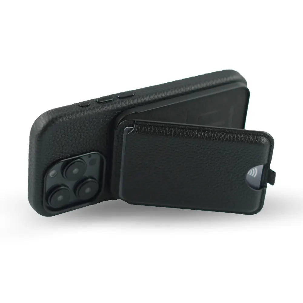 Kesem Genuine Leather Magnetic Card Holder