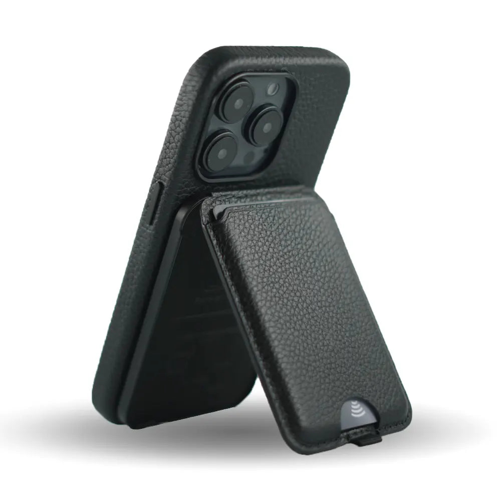 Kesem Genuine Leather Magnetic Card Holder